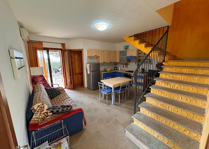 Lovely And Peaceful House 2 Km Form Porto Pino SantʼAnna Arresi